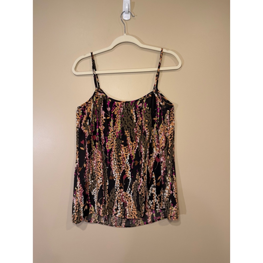 Cabi Tank Top Multi Color Medium Sleeveless Blouse Abstract Print Boho Summer - Picture 5 of 7